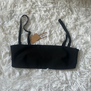 NWT SKIMS knit beachwear bandeau top